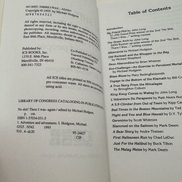 NO SH*t! THERE I WAS... AGAIN: MORE WILD STORIES FROM WILD By Michael Hodgson - Picture 6 of 7